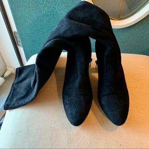 Ivanka Trump Black Heeled Boots